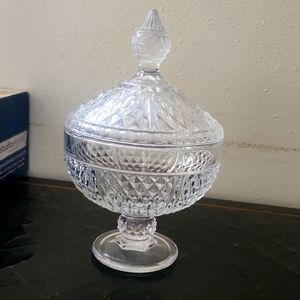 Pasabahce Diamond Candy bowl with cover 245mm